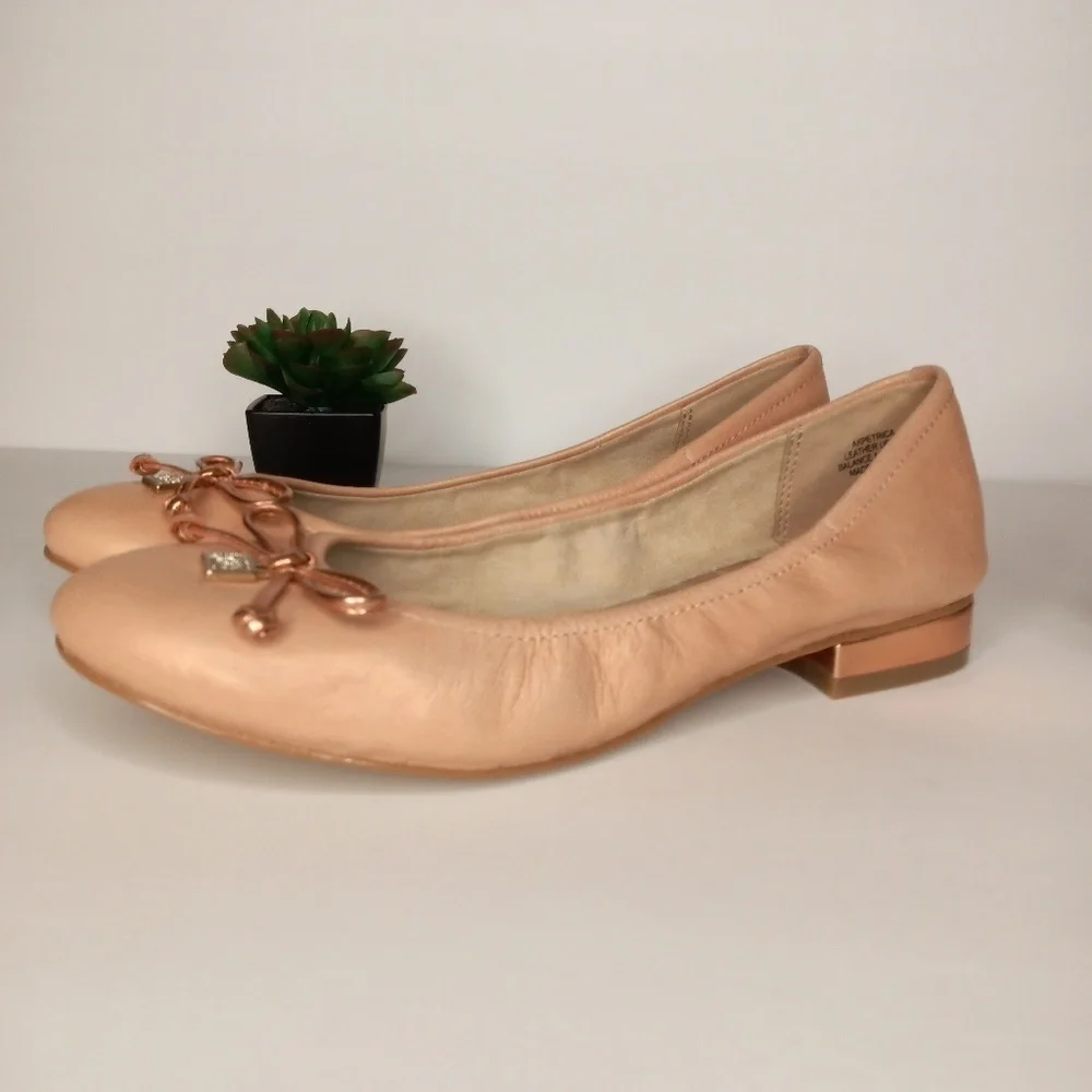 ANNE KLEIN Patricia Ballet Flats Sz 6.5M